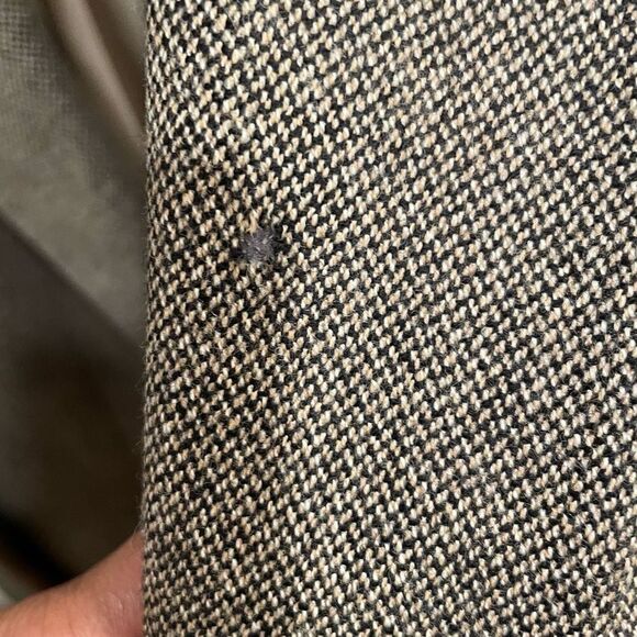 Vintage Nautica Blazer Mens 43L Lambswool Two Button Sportcoat - Picture 9 of 10